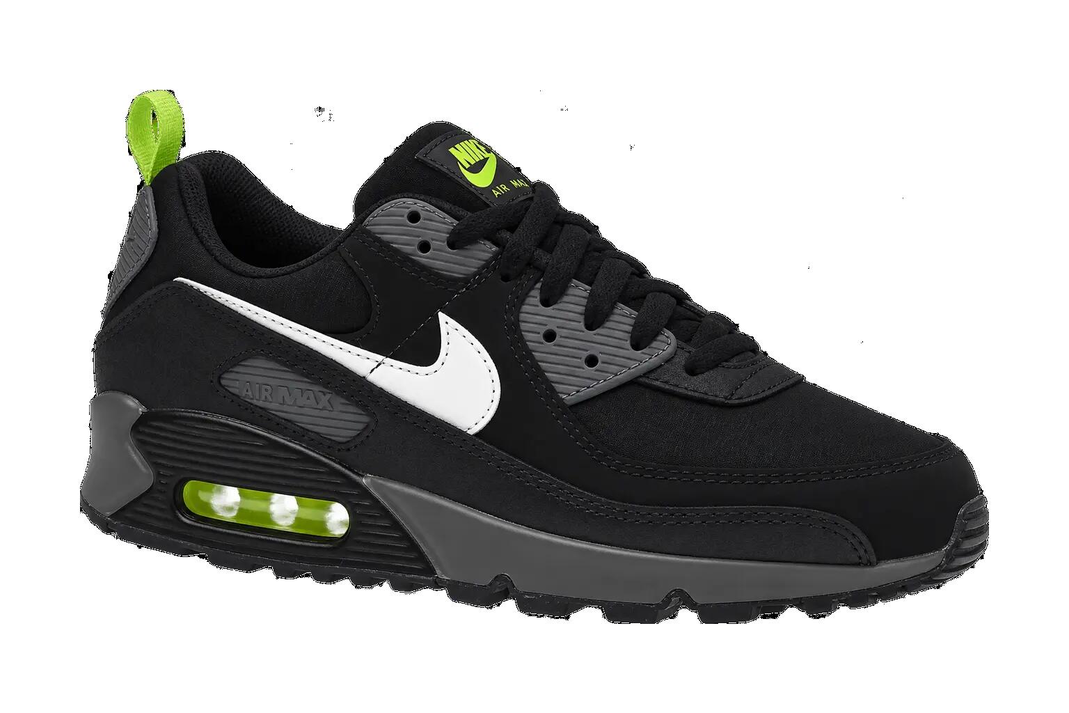 Hombres - zapatilla - Nike Air Max 90 - negro neón 1/1