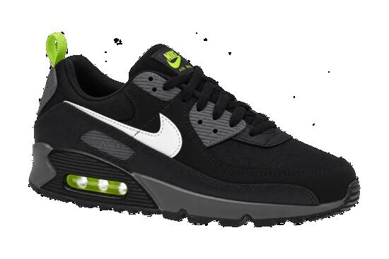 Hombres - zapatilla - Nike Air Max 90 - negro neón