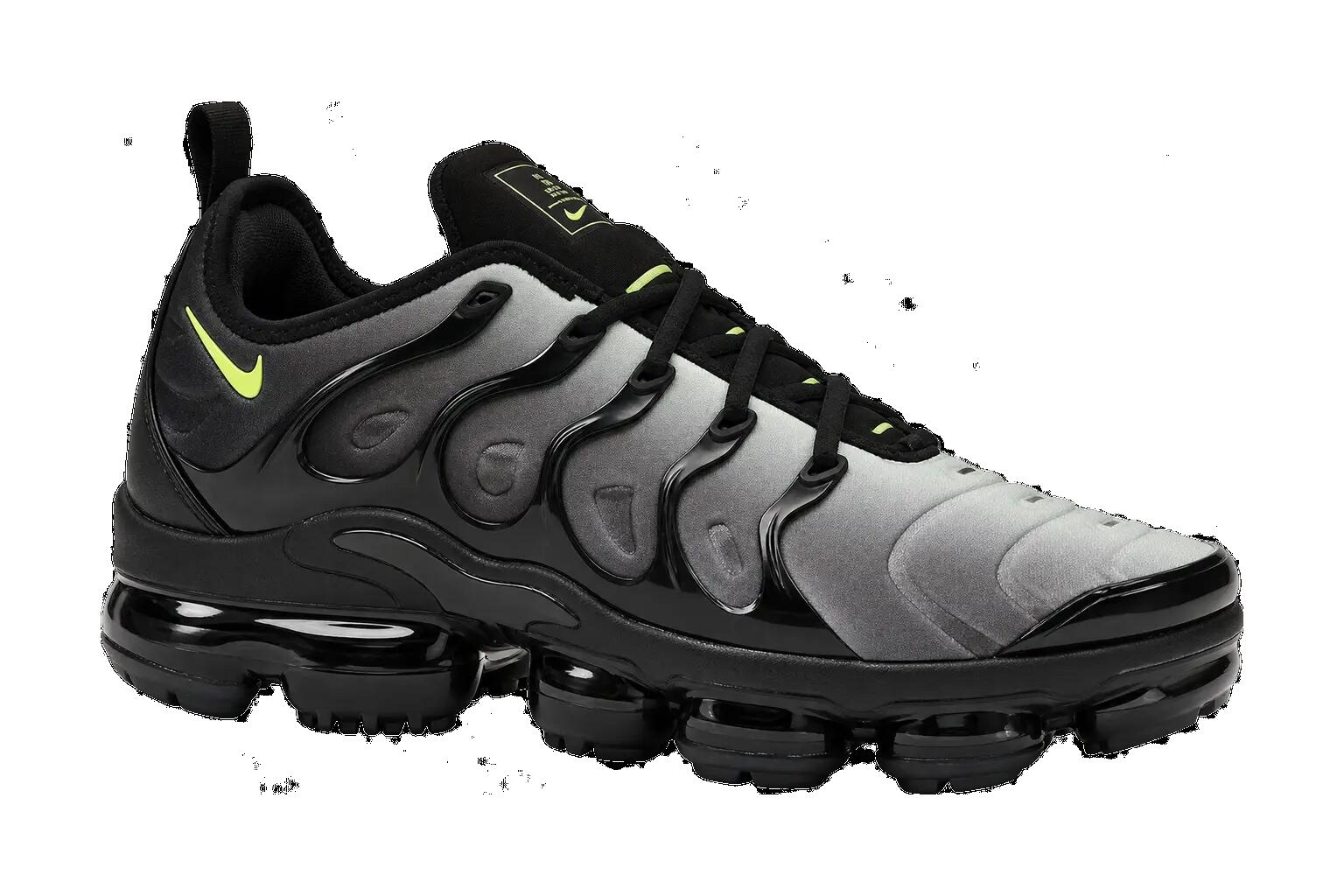 heren - sportieve sneakers - air vapormax plus - neon geel 1/1