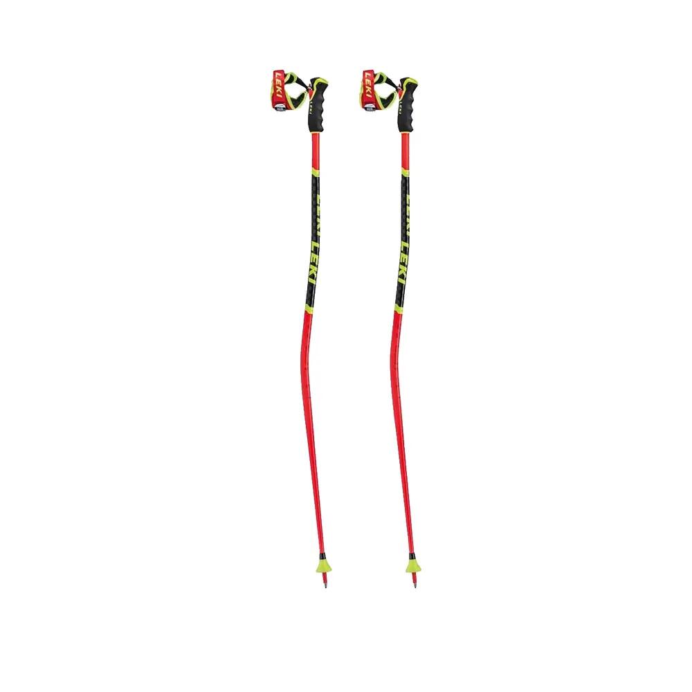 Bâtons de ski Leki WCR GS 3D Rouge/Noir/Jaune 2/3