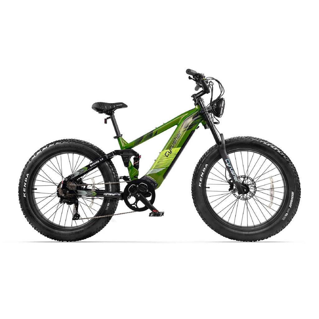 Електрически велосипед за възрастни Cyrusher Ranger 2.0, батерия 52 V 20 Ah