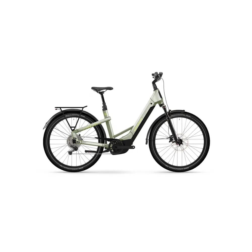 Bici da città Winora Yakun X10 Low Cues Argenté 800Wh 8/8