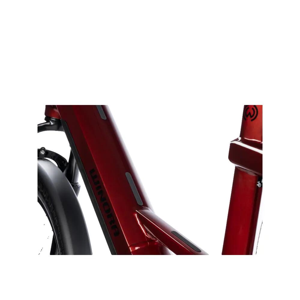 Bici da città Winora Yakun X10 Low Cues Argenté 800Wh 7/8