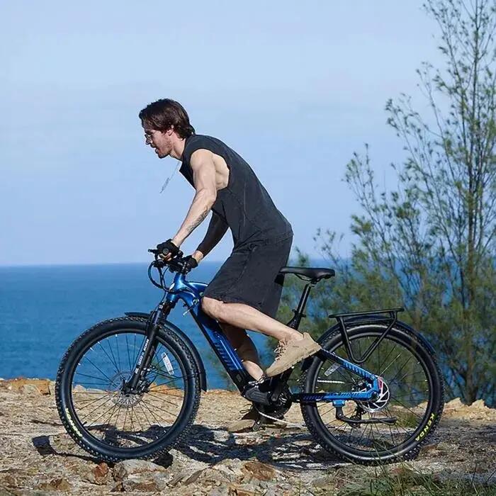 Vélo électrique Cyrusher Flex, Moteur 250W, Batterie 48V 15Ah, pneus 27,5" 4/5