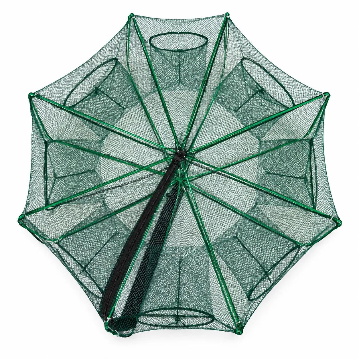 Eurocatch Folding Crayfish and Crab Trap – Ø 70 × 25 cm – Green 2/5