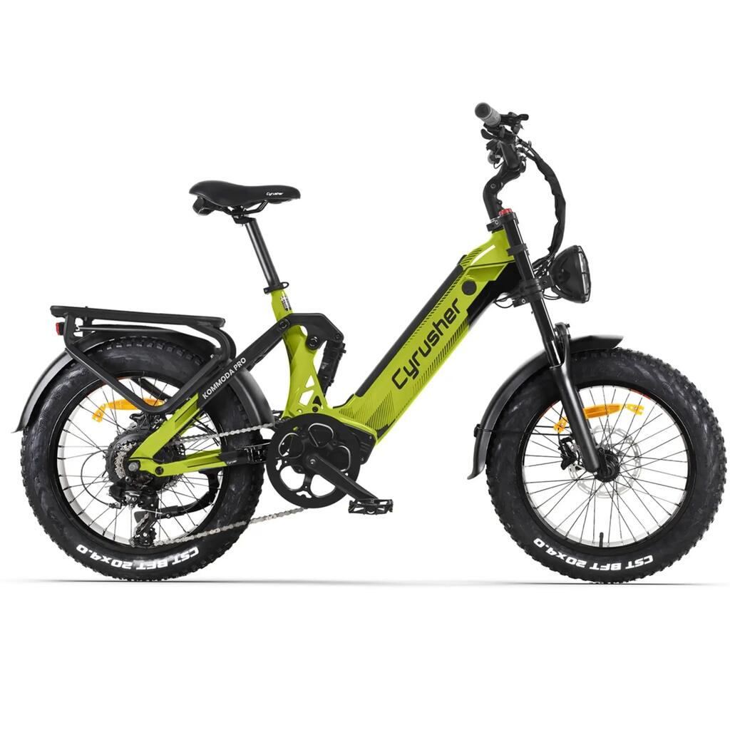 Градски електрически велосипед за възрастни Cyrusher Kommoda Pro батерия 52V20Ah