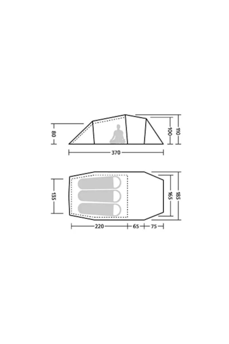 Namiot turystyczny Barros Pro 3 20D CNK2650108010 2/2