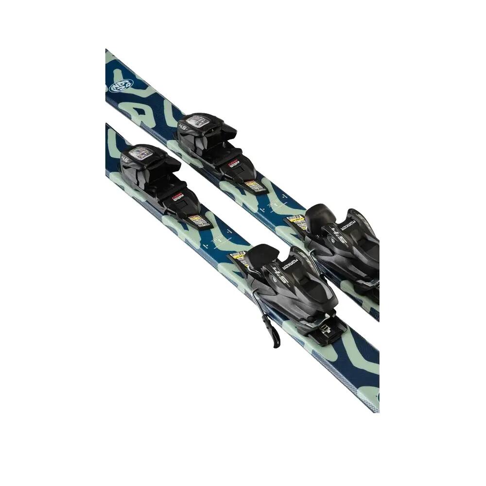 Narty alpinskie K2 Indy+FDT 4.5 Junior 7/8