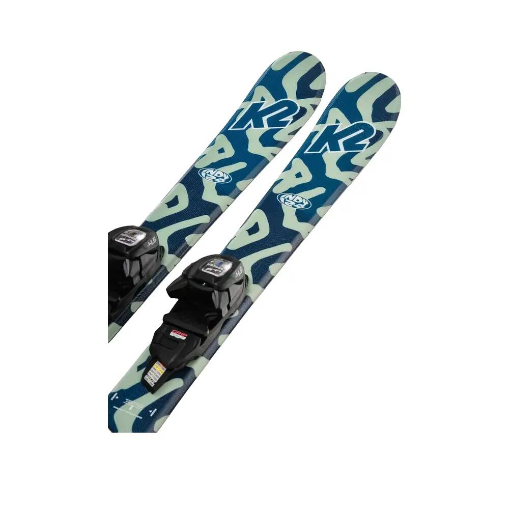 Narty alpinskie K2 Indy+FDT 4.5 Junior 6/8