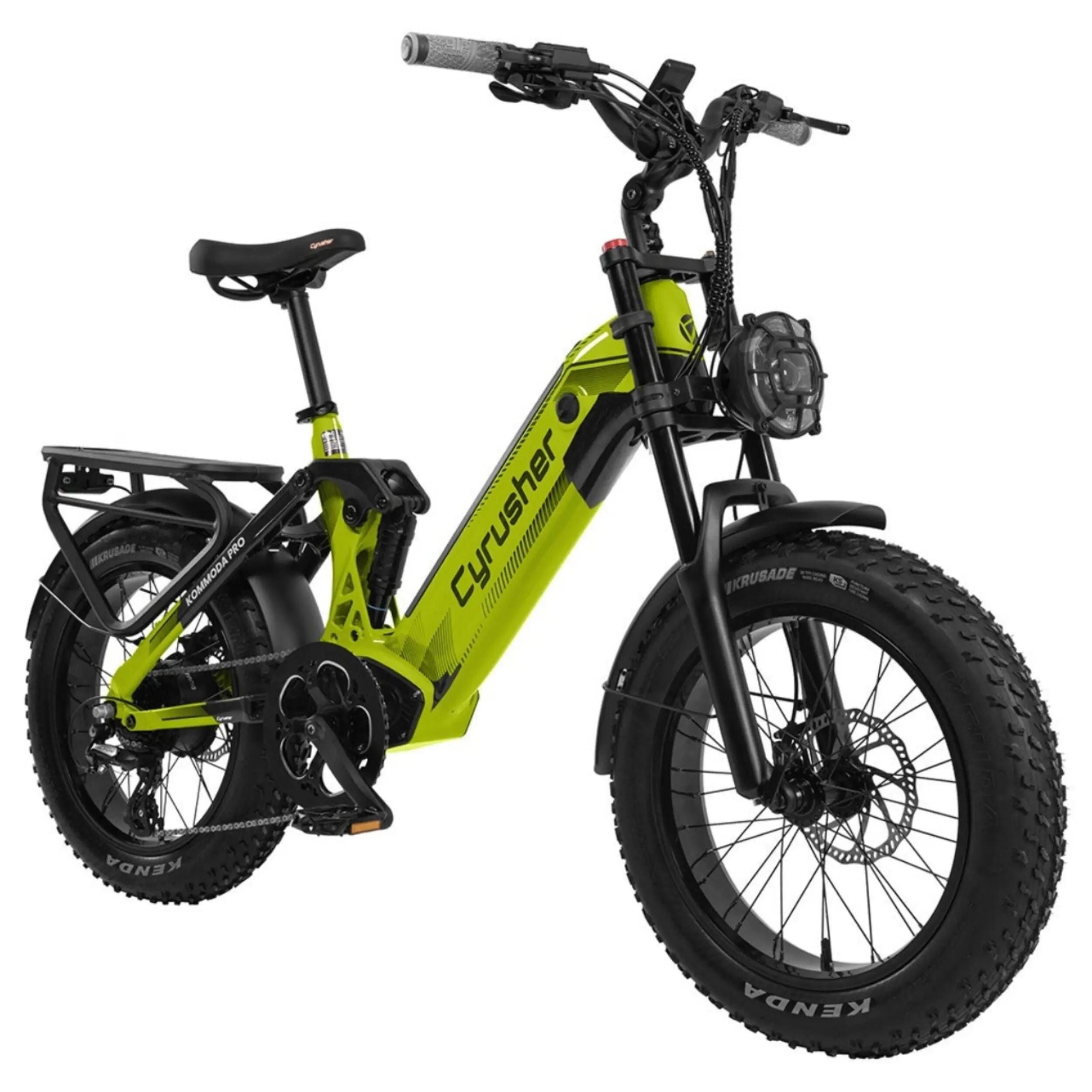 Vélo électrique urbain adulte Cyrusher Kommoda Pro 52V20Ah autonomie 100km 2/7