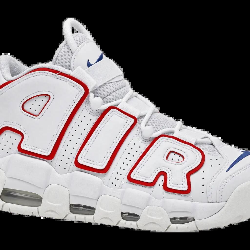 Herren - basketball-sneaker - nike air more uptempo 96 usa hoops - rot