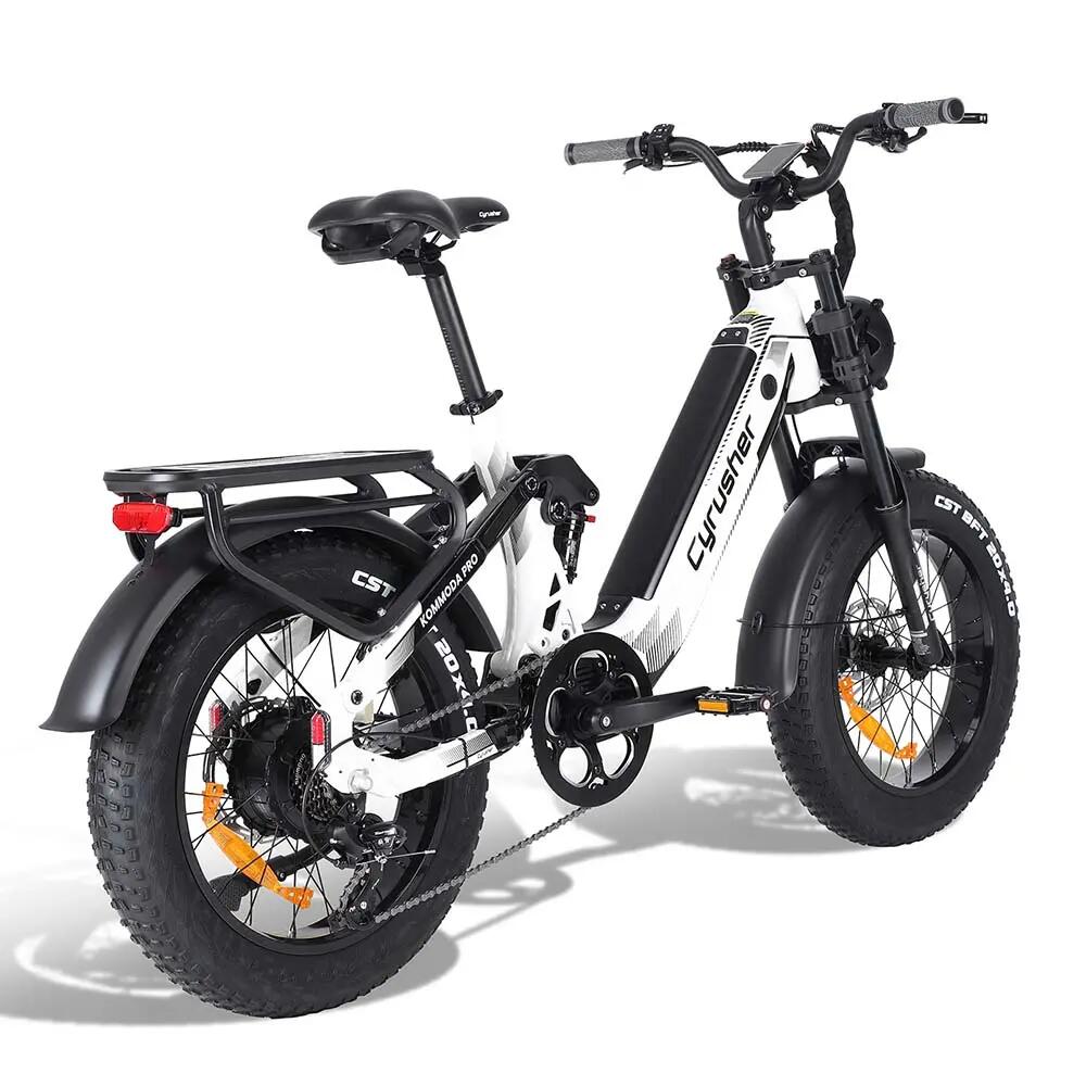 Volwassen elektrische fiets Kommoda Pro | Accu 52V 20Ah | 20×4,0" banden 6/7