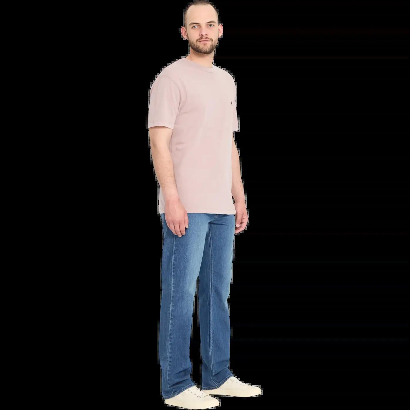 Calças Volcom Kinkade Denim Azul Park 5/5