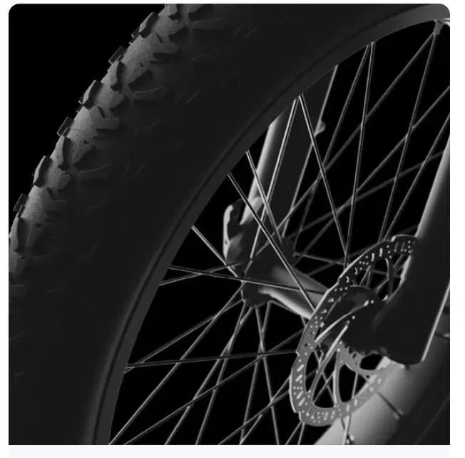 Bici elettrica Cyrusher Zenith,Motore 250W,Batteria 52V 15Ah,Pneumatico 26" 6/7