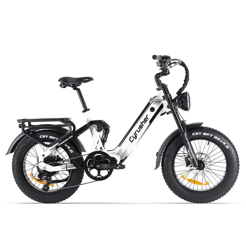 Volwassen elektrische fiets Kommoda Pro | Accu 52V 20Ah | 20×4,0" banden 4/7
