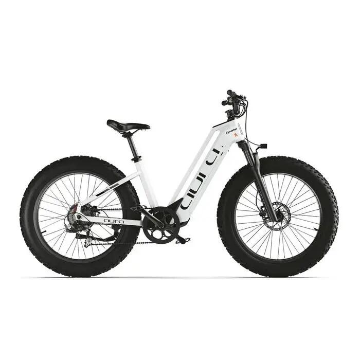 Bicicleta eléctrica Cyrusher Aura, motor 250W, batería 52V 15Ah, neumáticos 26" 4/6