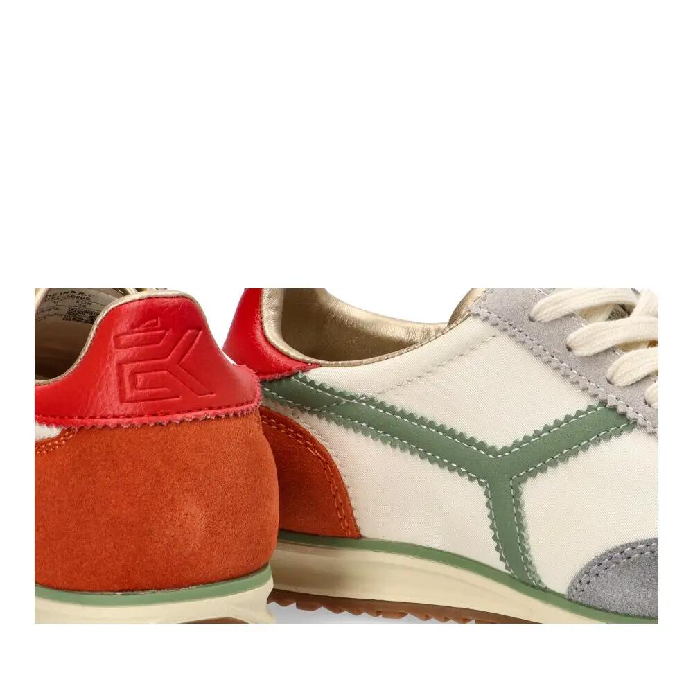 Deportivas Casual Mujer Suela Plana - Modelo 50006 Multicolor 6/6