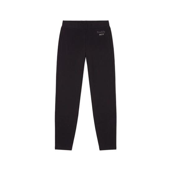 Leggings da donna in jersey pesante stretch logo Freddy MOV