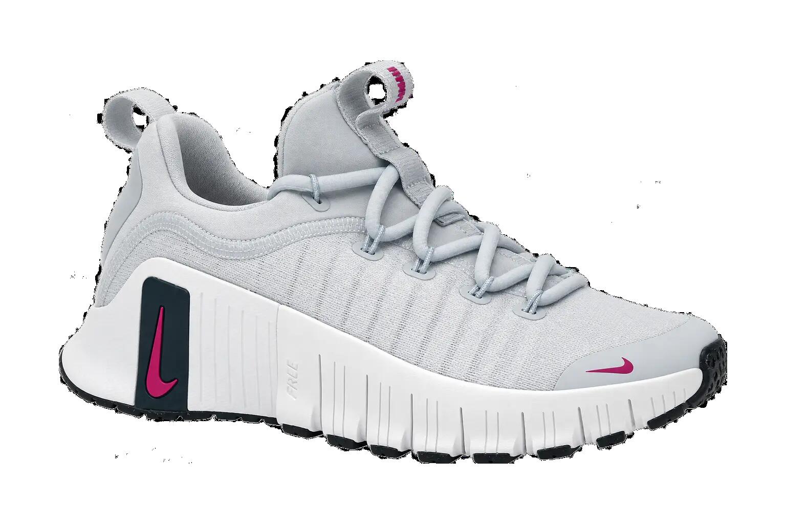 Zapatillas entrenamiento mujer Nike Free Metcon 6 - Gris, Hot Fuchsia 1/1