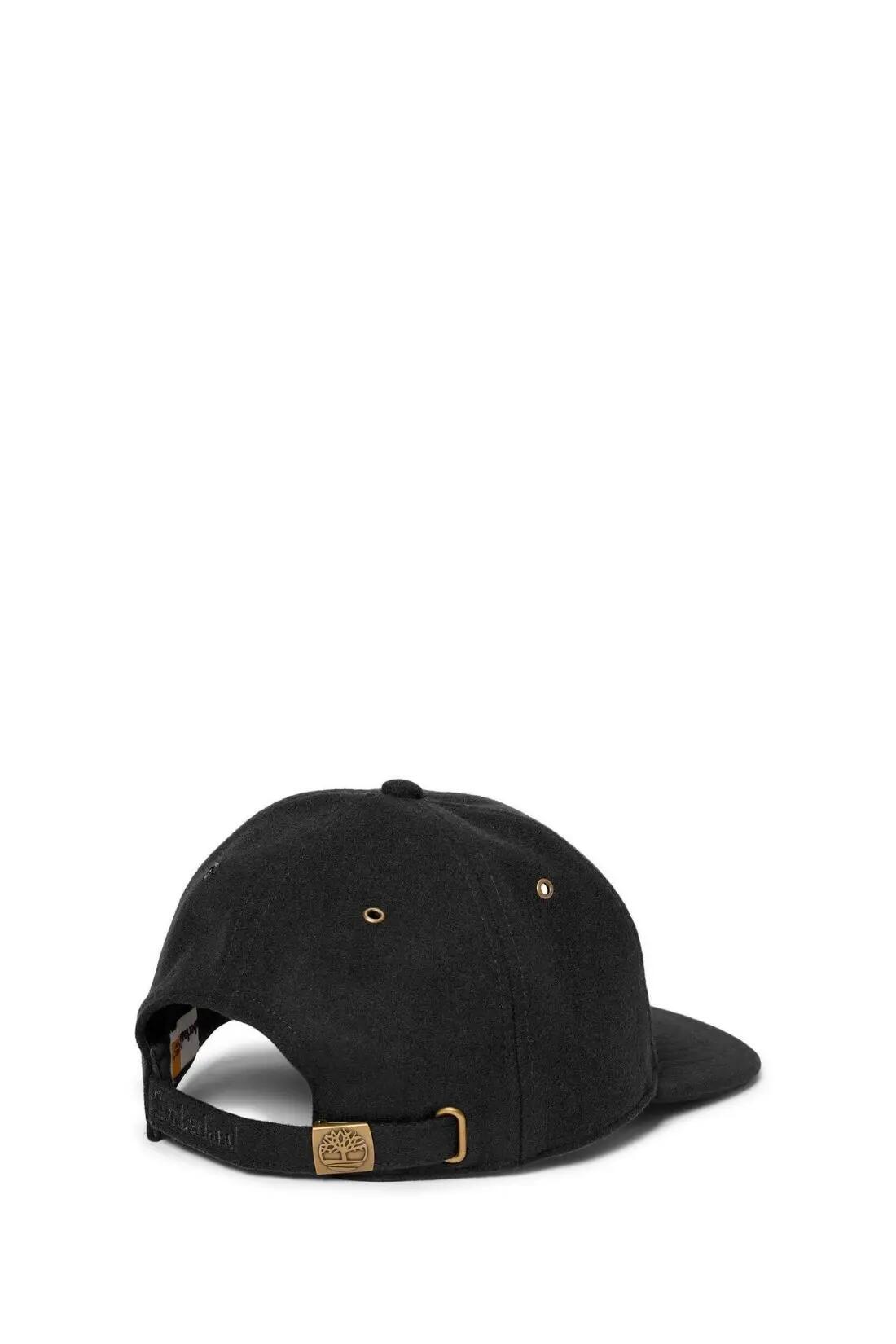 Herren - sportswear - cap - wollmischung, verstellbar - timberland - schwarz 3/3