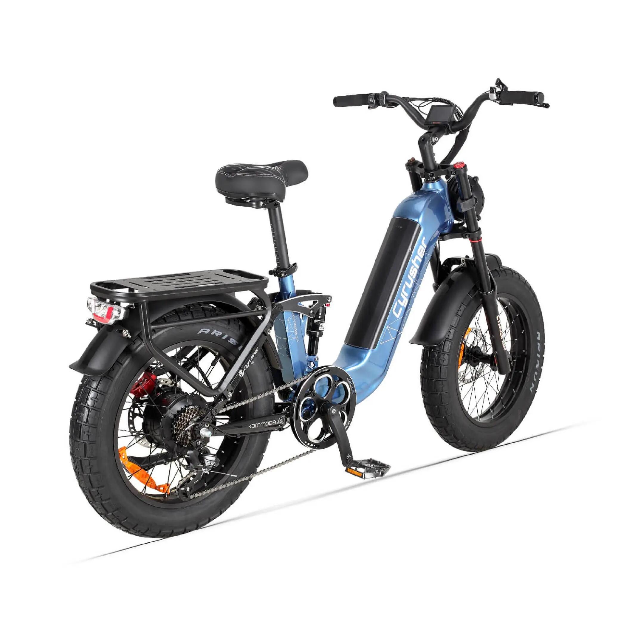 Electric bicycle for adult Cyrusher Kommoda 3.0 48V 20Ah battery 3/15