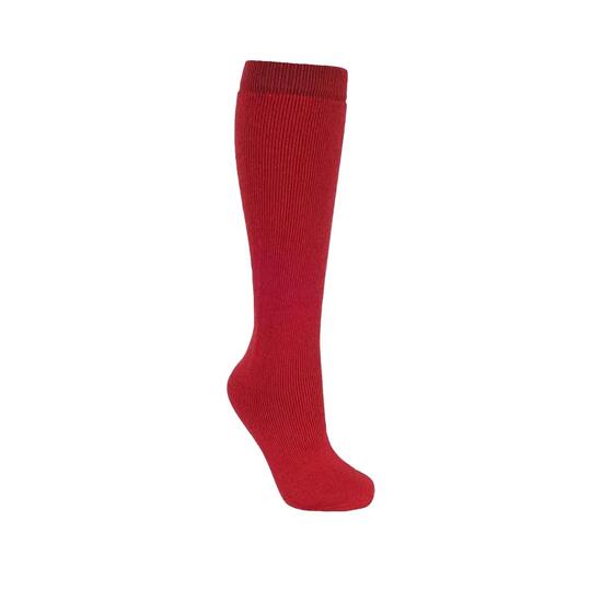 Chaussettes de ski Trespass Tubular Rouge