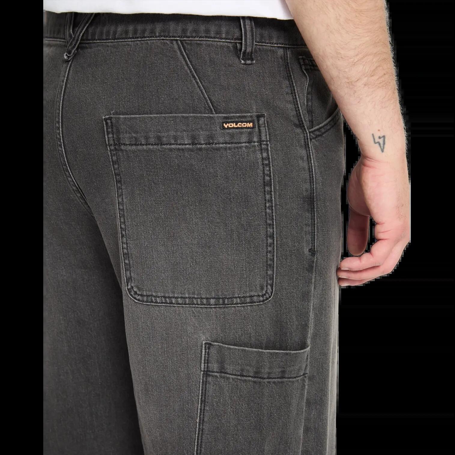 Pantalón Volcom KRAFTSMAN II Denim Negro Gris 4/6