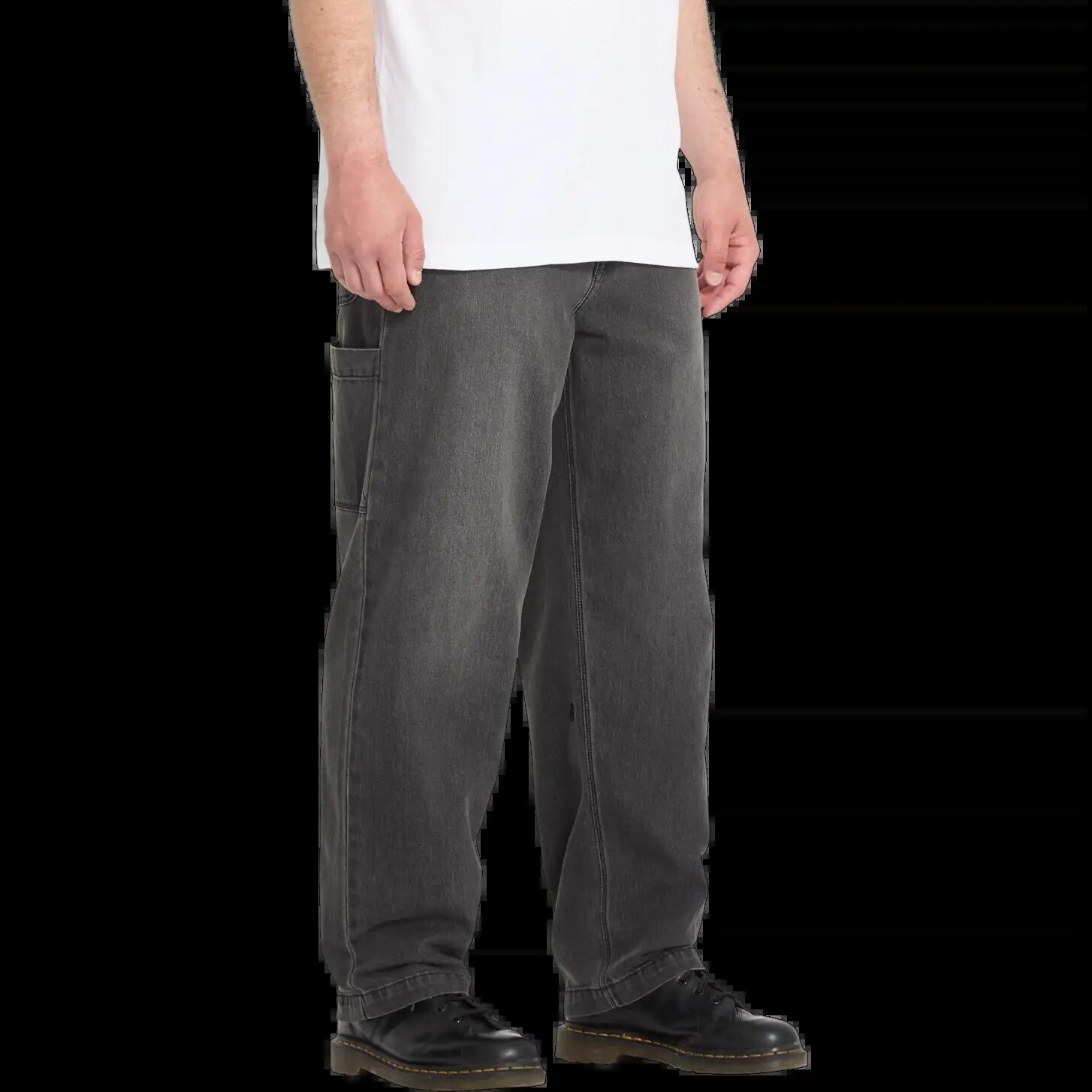 Pantalón Volcom KRAFTSMAN II Denim Negro Gris 3/6