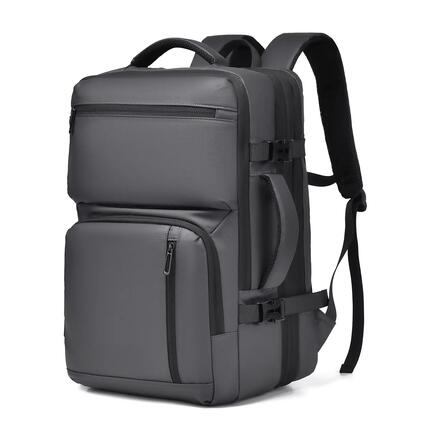 Sac à dos ordinateur extensible 32-38 L 30x45x19 cm - Noir