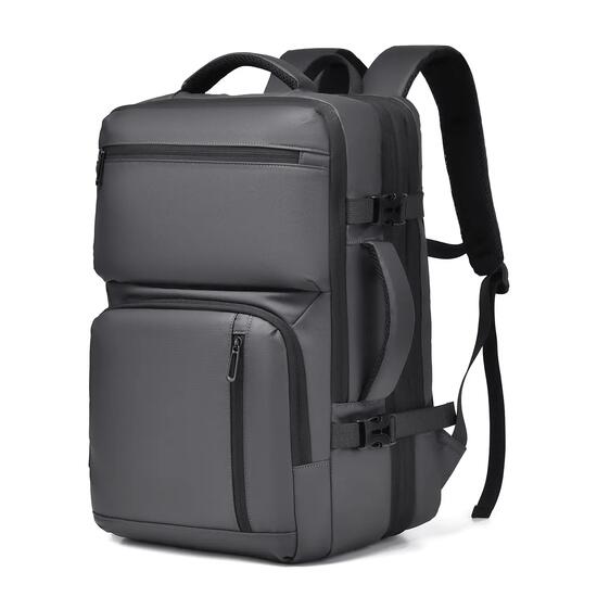 Sac à dos ordinateur extensible 32-38 L 30x45x19 cm - Gris