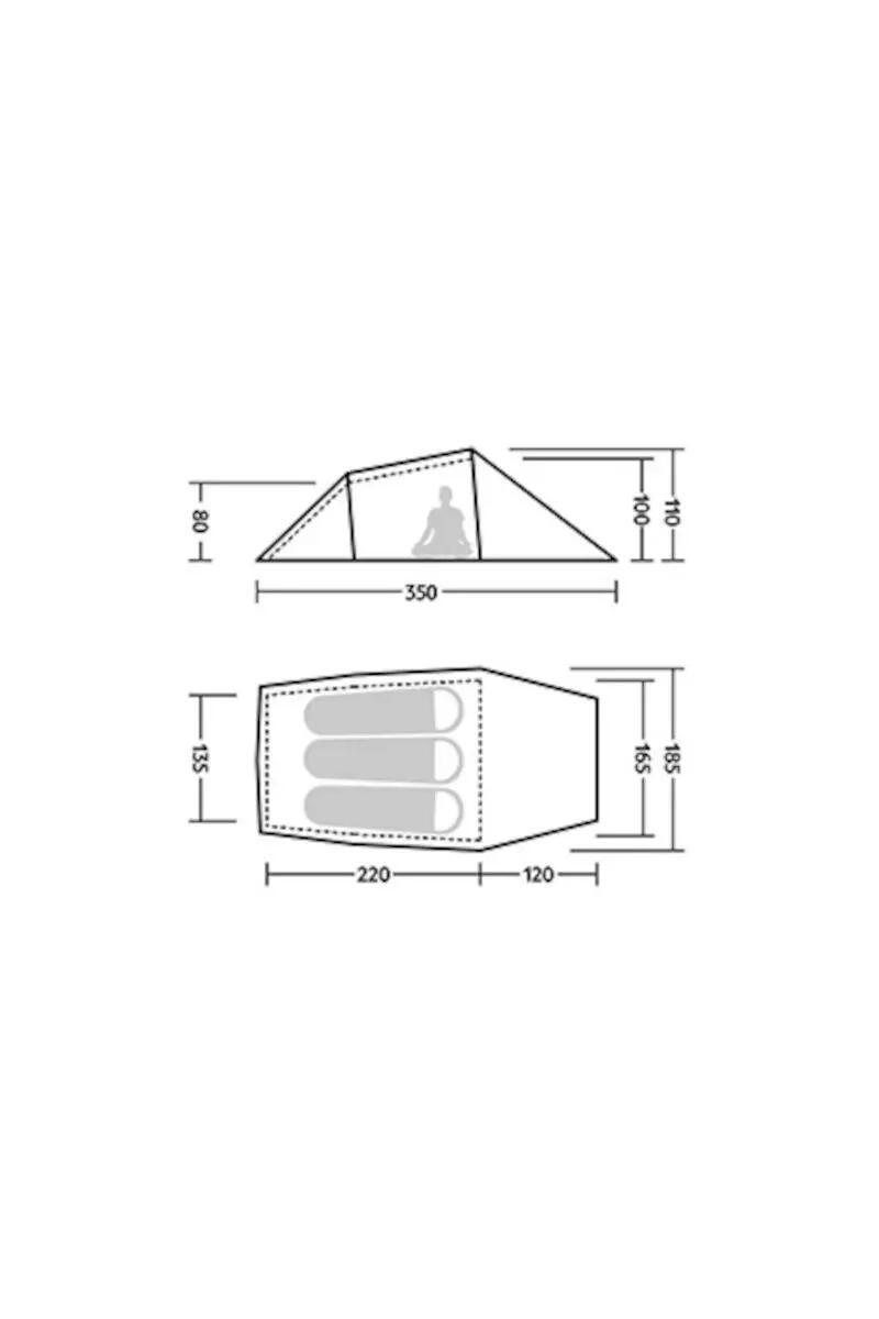 Namiot turystyczny Barros Pro GT 3 20D CNK2650108010 2/2