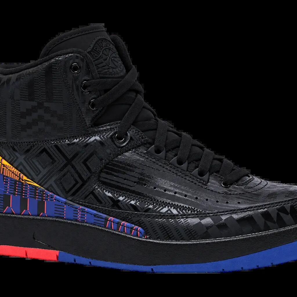 Herren - Retro-Sneaker - Air Jordan 2 - Schwarz