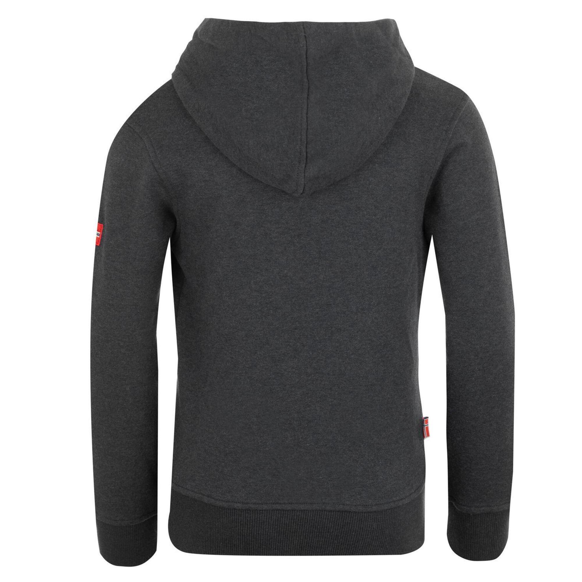 Kristiansand children's hoodie Grey