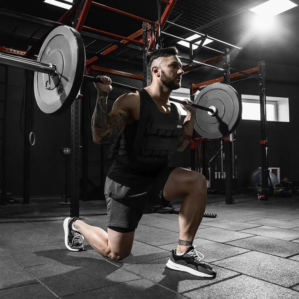 Unisex Krafttraining Gewichtsweste 40 kg KTO40 HMS Premium 6/12