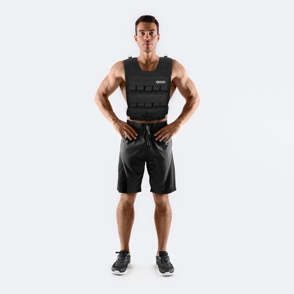 Unisex Krafttraining Gewichtsweste 40 kg KTO40 HMS Premium 4/12