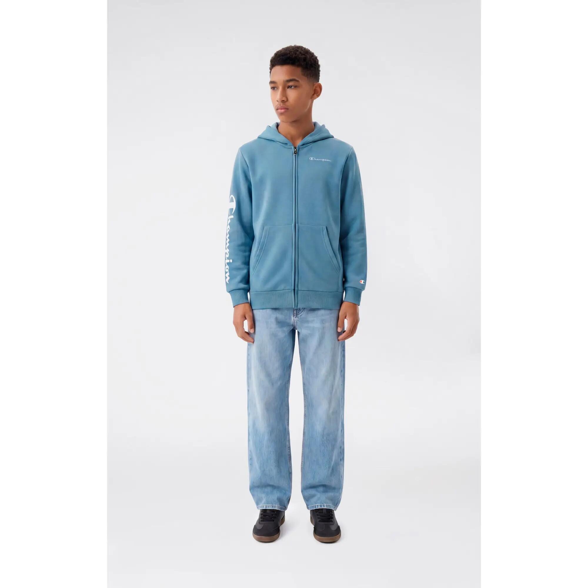 Sweat À Capuche Zippé Intégral Champion Enfant 4/4