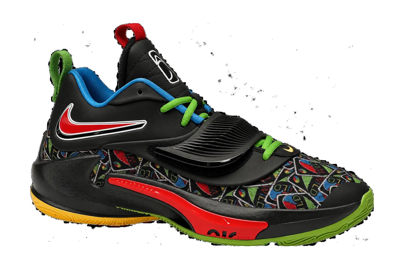 Uomo - Scarpe da basket - Scarpe - 50° anniversario - Zoom Freak 3 - nero 1/1