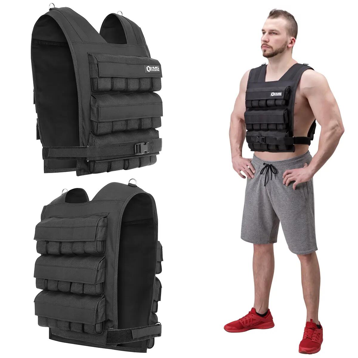 Unisex Krafttraining Gewichtsweste 40 kg KTO40 HMS Premium 10/12