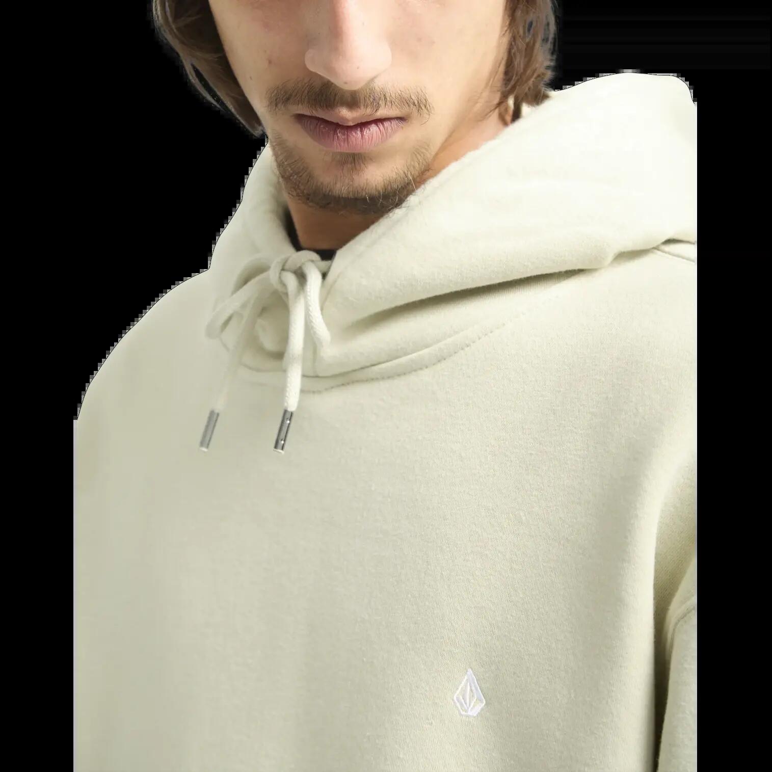 Sweatshirt com capuz Volcom Single Stone Bege 3/7