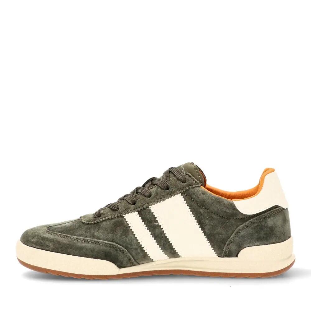 Deportivas Casual Hombre Suela Plana - Modelo 82028 Verde 3/6