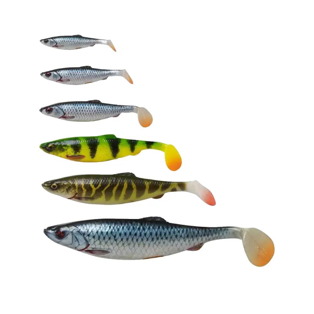 SHAD SAVAGE GEAR LB 4D HERRING 9CM/ROACH 4 BUC / PLIC 10/10
