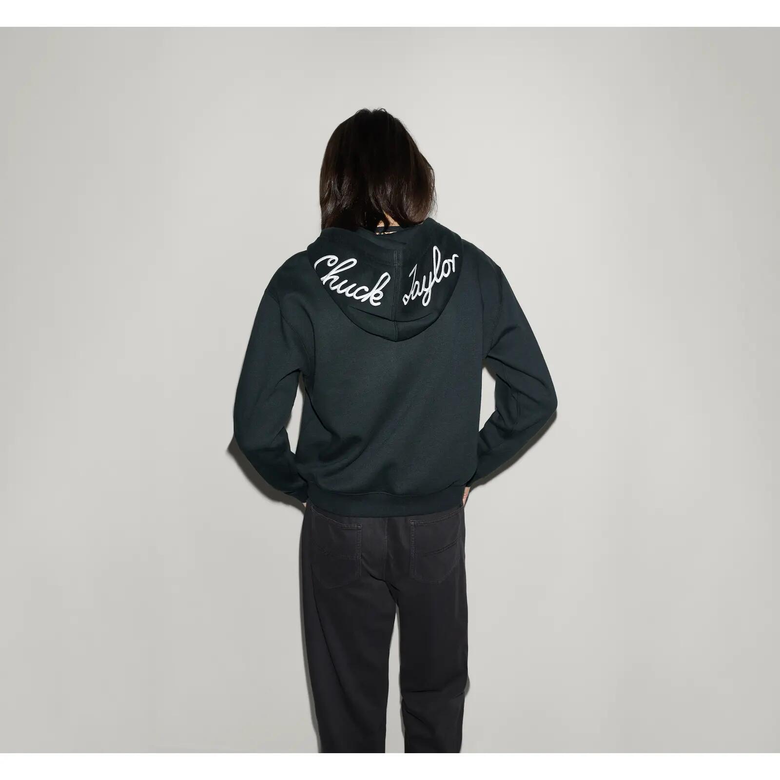 Hood Converse Signature Full-zip, Black, Unisex 2/5