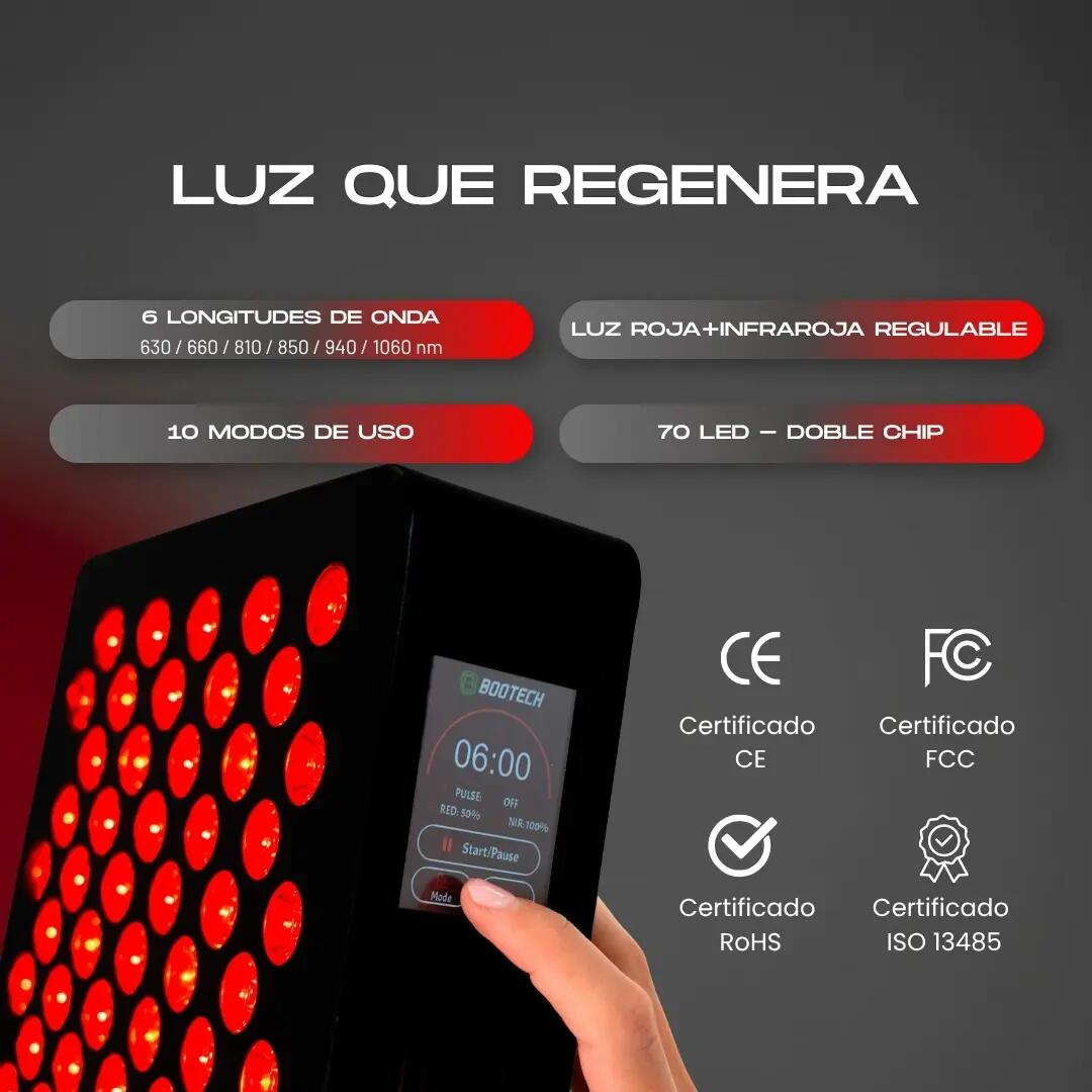 BT-LUMIA 350 – Panneau lumineux rouge et NIR | 6 longueurs d'onde 6/7