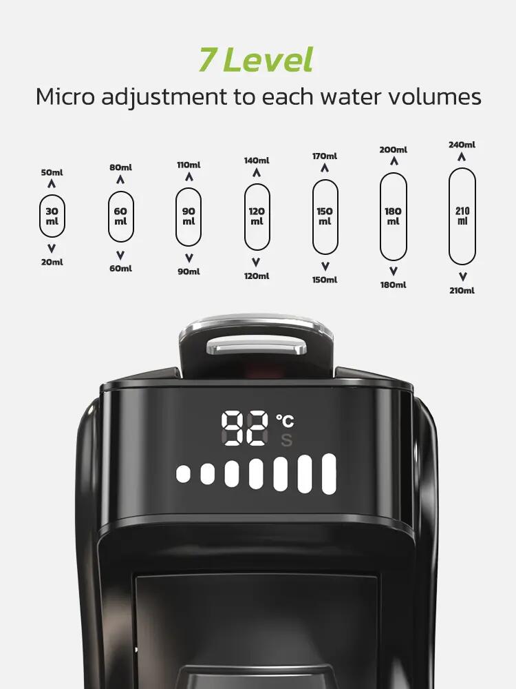 HIBREW H1B Coffee Machine 6-in-1 20 Bar Programmable Coffee Machine 5/9