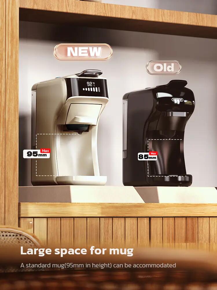 HIBREW H1B Coffee Machine 6-in-1 20 Bar Programmable Coffee Machine 4/9