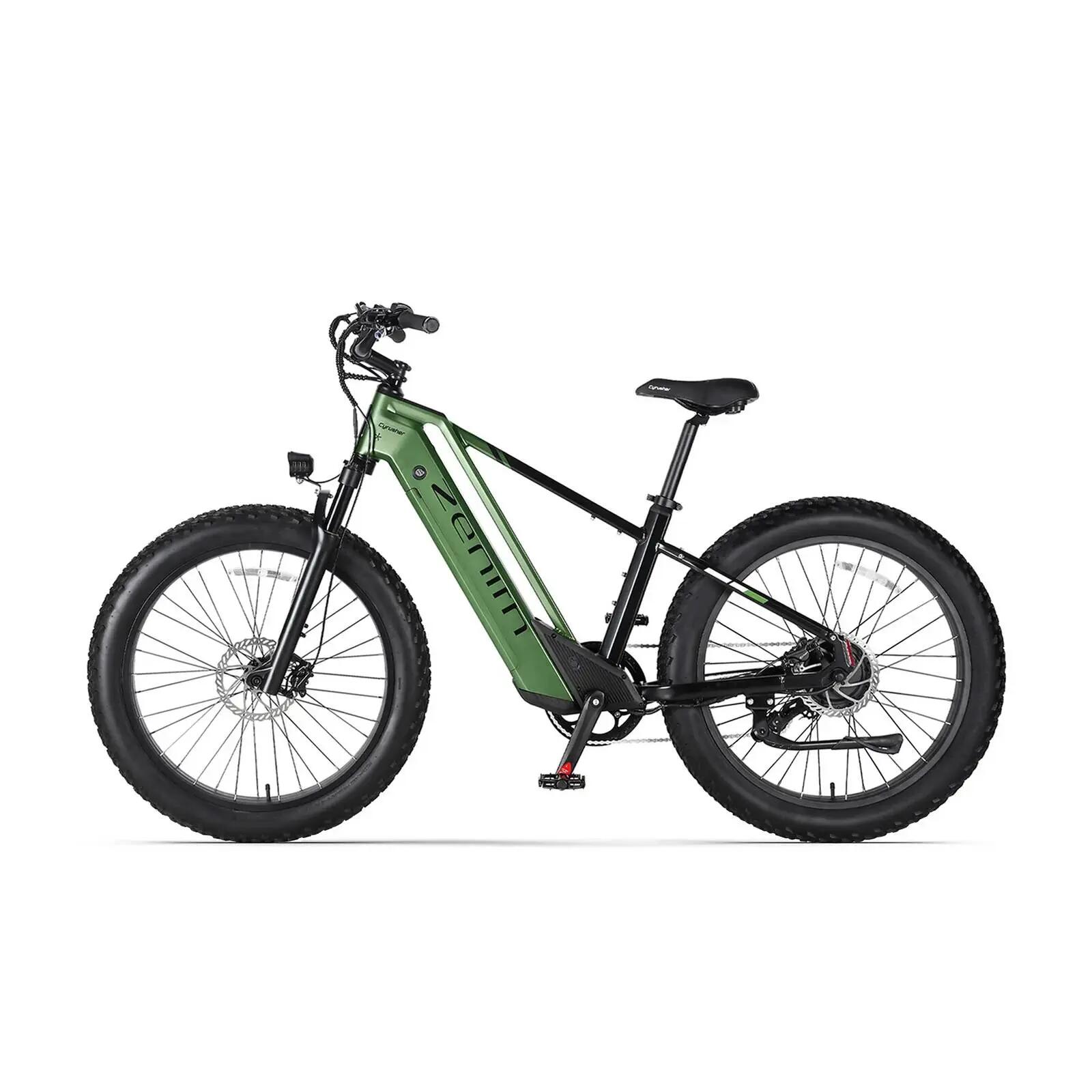 Cyrusher Zenith, batteria 52V 15Ah, pneumatici 26×4.0" bici elettrica, 95Nm 4/4