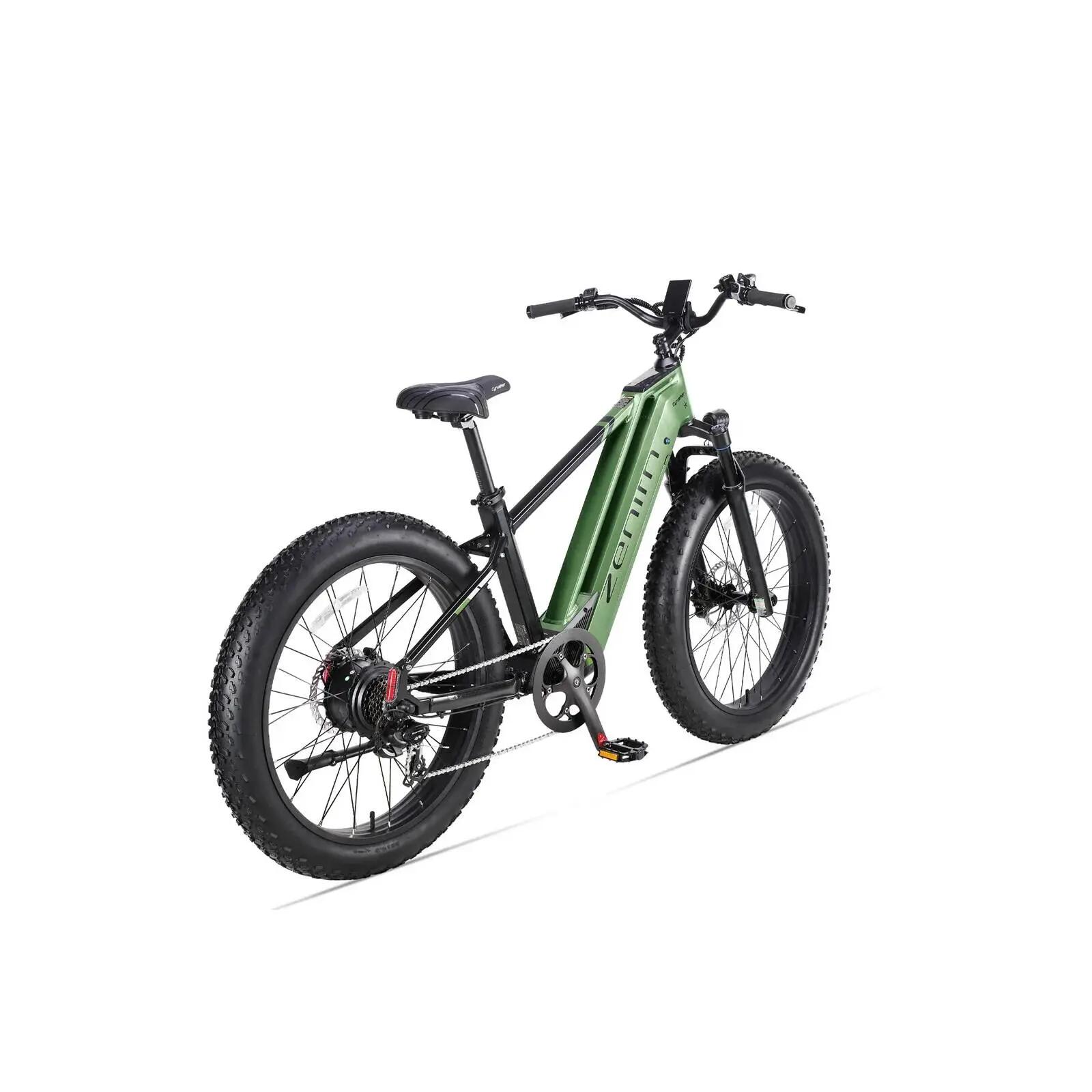 Cyrusher Zenith, batteria 52V 15Ah, pneumatici 26×4.0" bici elettrica, 95Nm 2/4