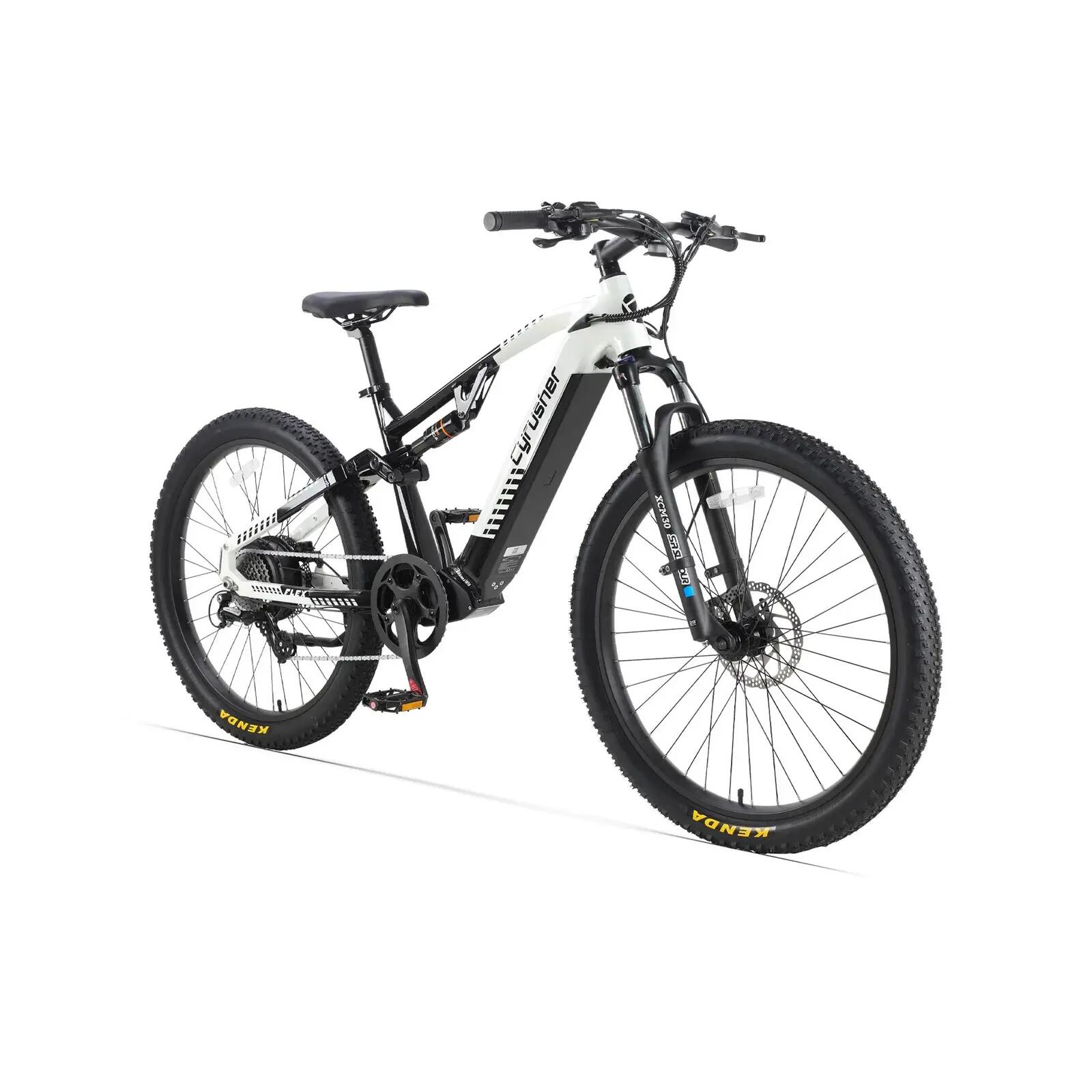 Bicicleta eléctrica urbana Cyrusher Flex motor 250W autonomía 95km 87N·m 3/3
