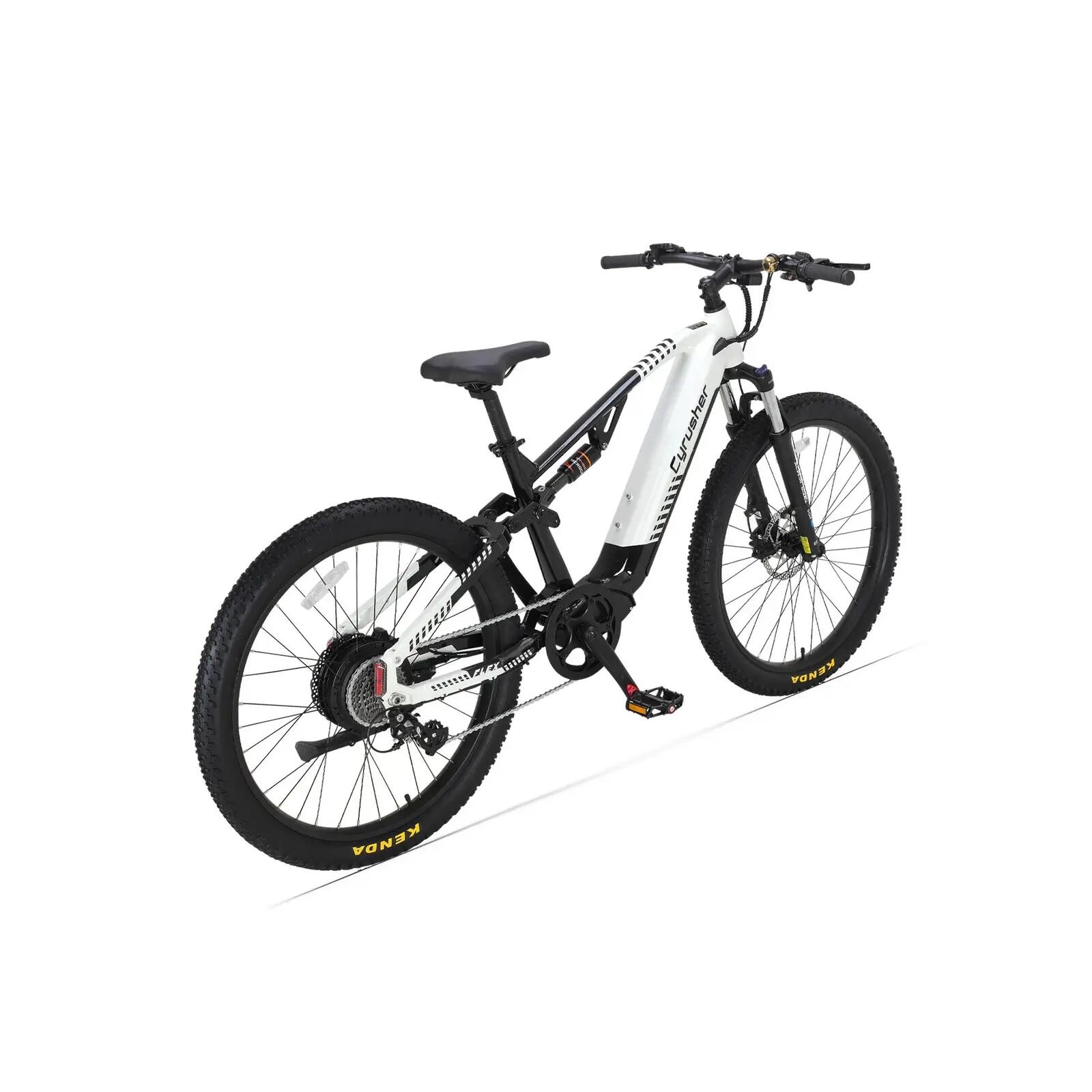 Bicicleta eléctrica urbana Cyrusher Flex motor 250W autonomía 95km 87N·m 2/3