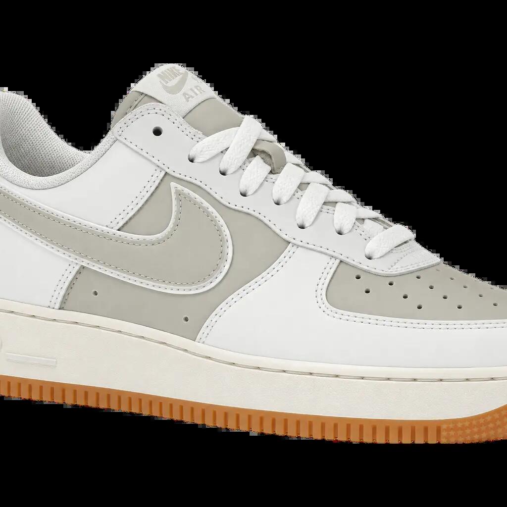 Herren - Sneakers - Low-Cut - Nike Air Force 1 07 LV8 - metallic